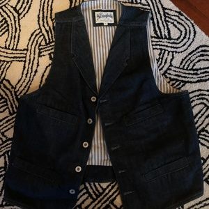 The Stringhold denim vest